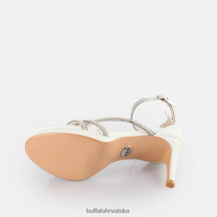 bijela Buffalo mary shine sandale s petom |sandale TDD6T569